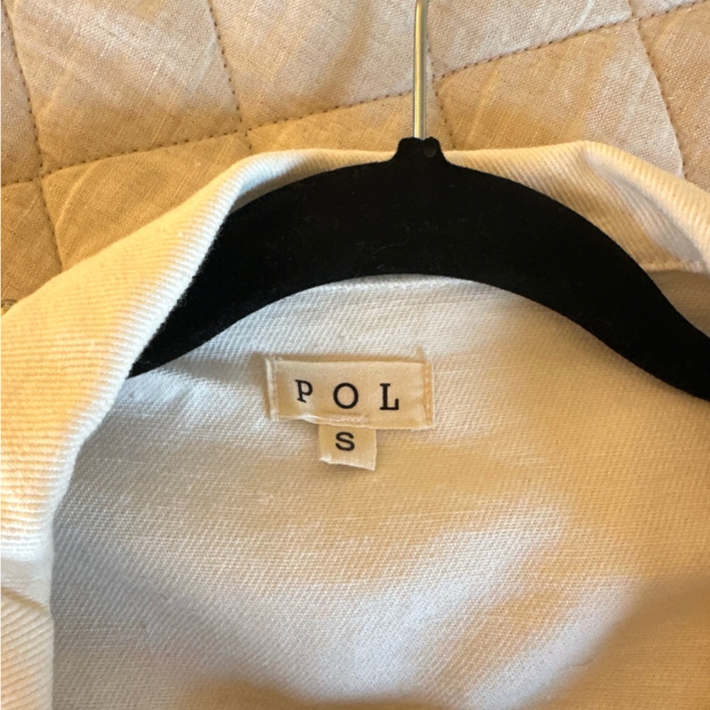 Studded White Denim Jacket - Picture 5 of 5